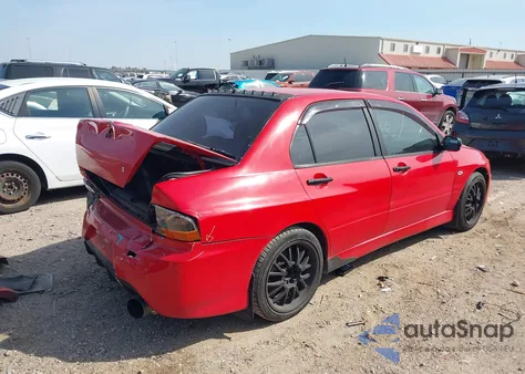 2005 Mitsubishi Lancer Evolution Mr/Viii from USA, damaged, VIN JA3AH86D65U033945